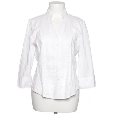Shirt (Wit) van Miss H. Katoen, Elastaan, Polyester, Viscose