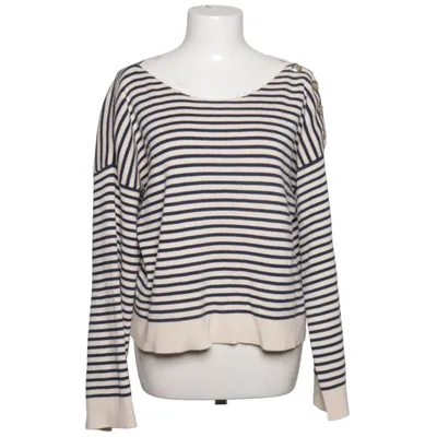 Sweater (Blue, White) from La Maille Sézane Organic cotton