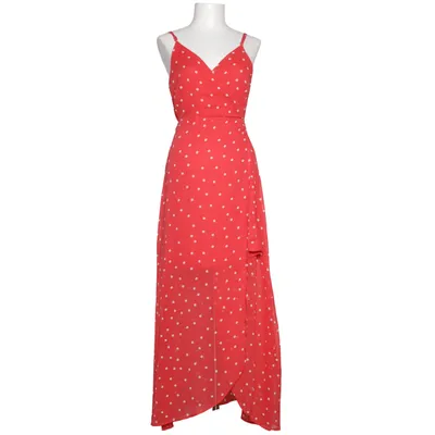 Maxi jurk (Rood, Wit) van Even & Odd Polyester