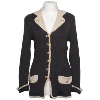 Cardigan (Gray, Beige) from Rena Lange