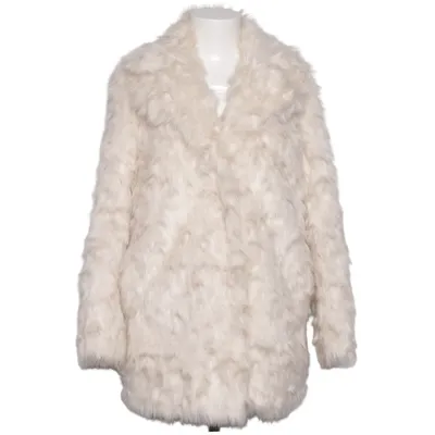 Vinterjakke (Hvid) fra Topshop Akryl, Polyester