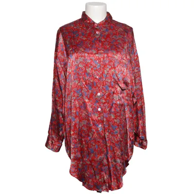 Blouse (Red, Multicolored) from Tandem Viscose