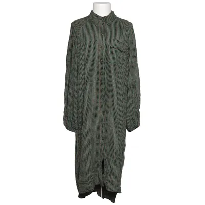 Skjortklänning (Grön, Svart, Beige) från Ganni