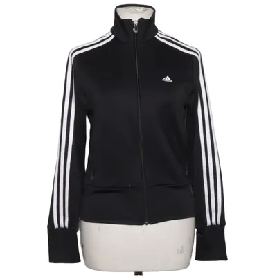 Träningsjacka (Svart, Vit) från Adidas Polyester
