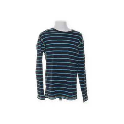 Långärmad t-shirt (Blå, Grå) från Mama Bomull