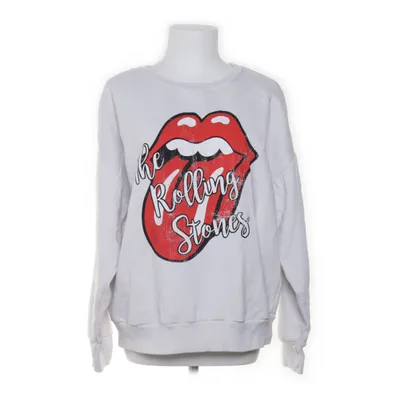 Collegetröja (Vit, Röd, Svart) från The Rolling Stones Bomull, Polyester