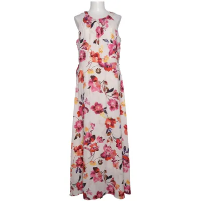 Maxi dress (White, Multicolored) from Roman Acetate, Polyester