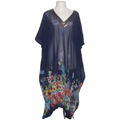 Robe de plage (Bleu, Multicolore) de C.A.M Polyester