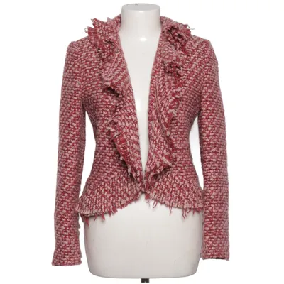 Blazer (Red, Pink, Multicolored) from Naf Naf Acrylic, Polyamide, Polyester, Wool