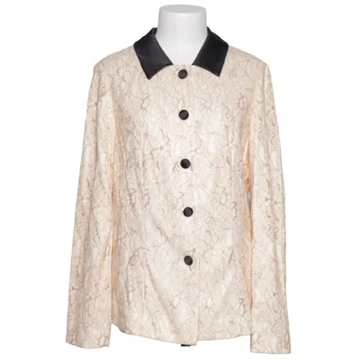 Blazer (Beige, Black) from Alfredo Pauly Polyester