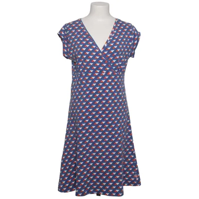 Wrap dress (Blue, White, Orange) from Froy & Dind Elastane, Organic cotton