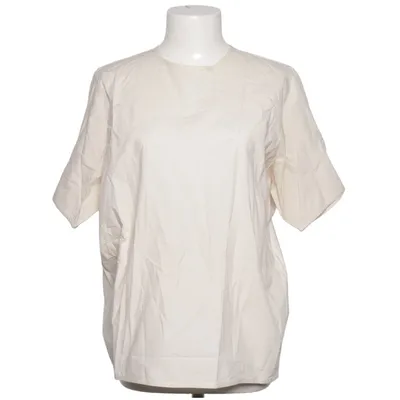 T-shirt (Oversized Poplin Tee) van Totême Katoen