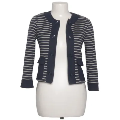 Cardigan (Blå, Hvid) fra Mango Suit