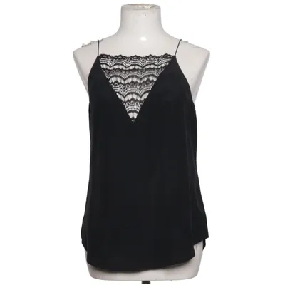 Top (Zwart) van Custommade Polyester, Zijde