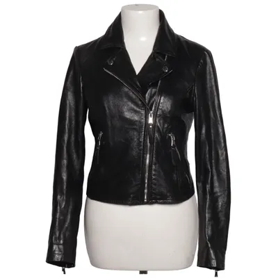 Biker jacket (Black) from Be Edgy Cotton, Elastane, Leather, Polyester