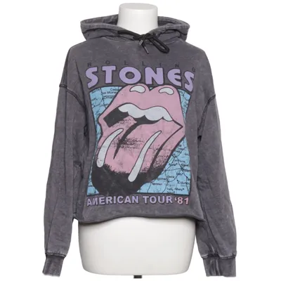 Huvtröja (Grå, Flerfärgad) från The Rolling Stones Bomull, Polyester