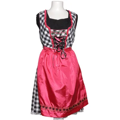 Dirndl (Pink, Black, White) from Fuchs Trachtenmoden