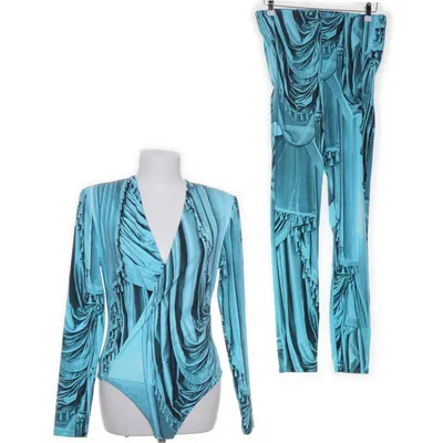 Set (Blå, Flerfärgad) från H&M Elastan, Polyamid