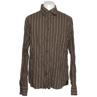 Shirt (Green, White, Brown) from Tom Tailor Cotton