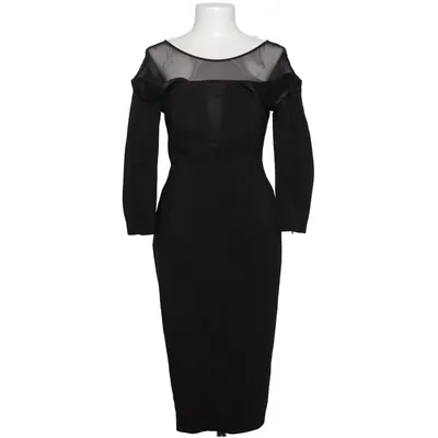Dress (Black) from Karen Millen Acetate, Elastane, Polyamide, Polyester, Viscose, Wool