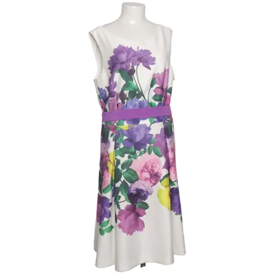 Kjole (Hvid, Flerfarvet) fra Christopher & Banks Elastan, Polyester