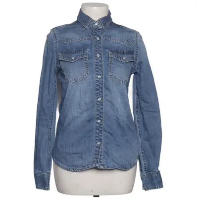 Denim blouse (Blauw) van Iris & Ink
