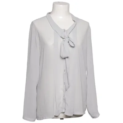 Knytblus (Grå) från Perla Nera Polyester