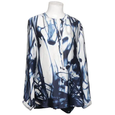 Bluse (Blau, Weiß) von Nadine H Polyester