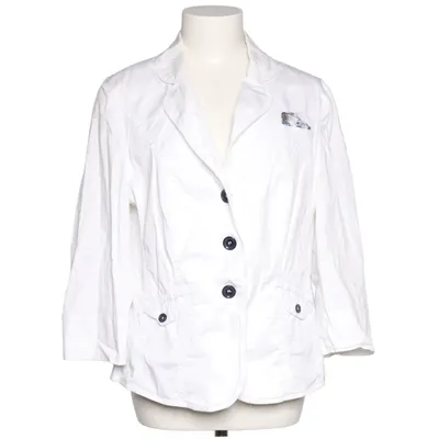 Blazer (Wit) van Taifun Katoen, Elastaan