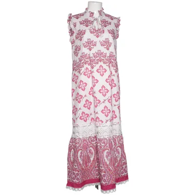 Robe longue (Rose, Blanc) de Mrs & Hugs Coton