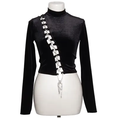 Top (Black) from Soya Fashion Elastane, Polyester