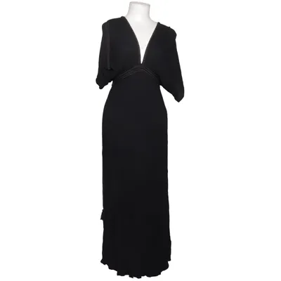 Maxi dress (Black) from Fashion Collection Linen, Viscose