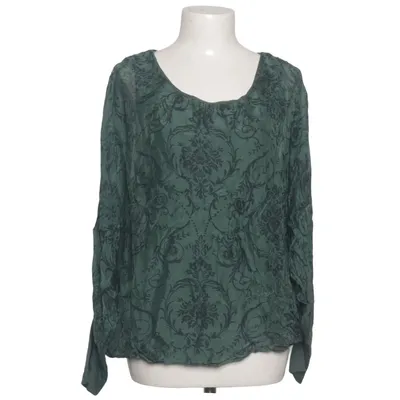 Bluse (Grøn) fra Julia Wang Silke, Viscose
