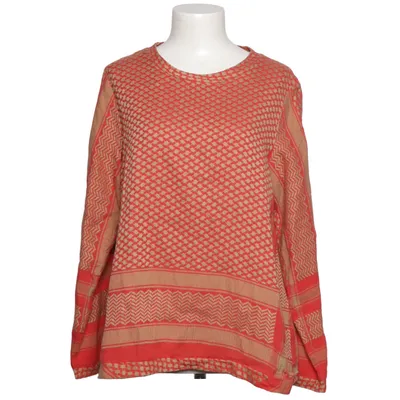 Blus (Röd, Beige) från Cecilie Copenhagen Bomull