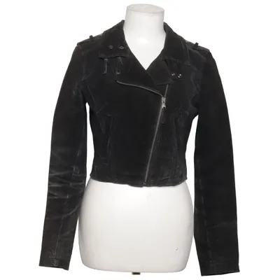 Leather jacket (Black) from Vero Moda Jeans Leather, Polyester