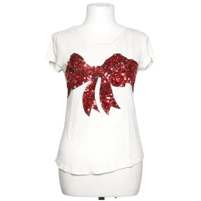 T-shirt (Hvid, Rød) fra H&M