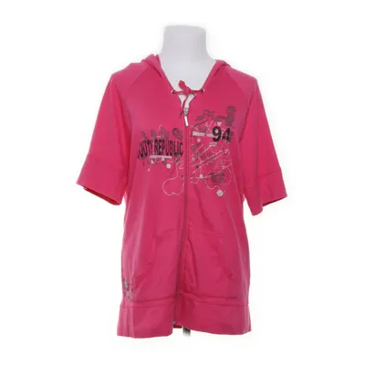 Short sleeve hoodie (Pink) from Katag Cotton