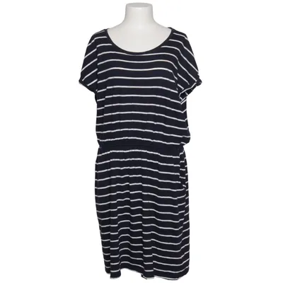Klänning (Blå, Vit) från H&M Basic Bomull, Modal