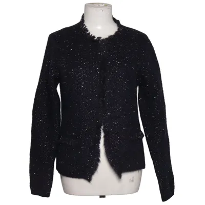 Cardigan (Black) from Cocogio Acrylic, Mohair, Polyamide, Polyester, Wool