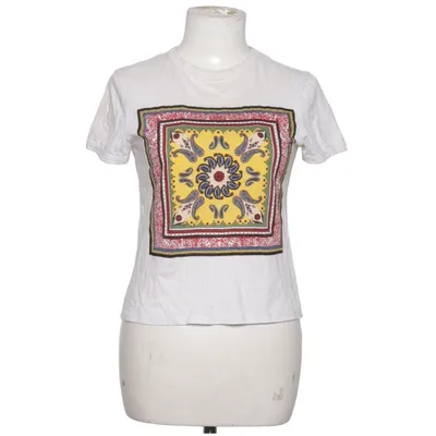T-shirt (Beige, Multicolored) from Zara Cotton