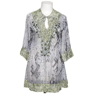 Blouse (Groen, Grijs, Meerkleurig) van Shelly London Zijde