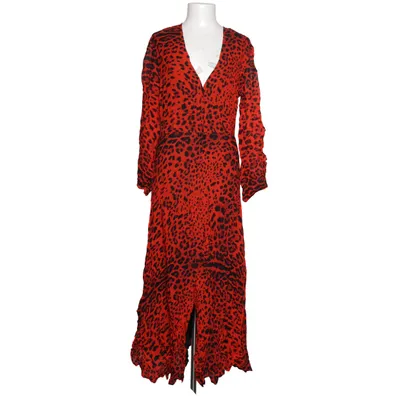 Robe longue (Rouge, Noir, Multicolore) de Jadicted Viscose