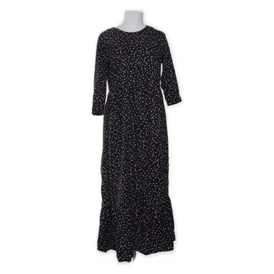 Robe longue (Noir, Blanc) de People Tree Lyocell