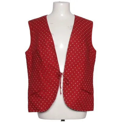 Outer vest (Red, White) from Hammerschmid Cotton