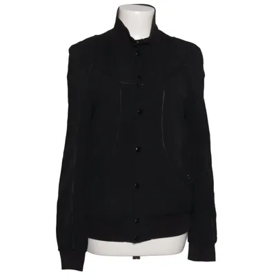 Bomber jacket (Black) from Diesel Viscose, Wool