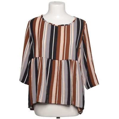 Blouse (Brown, Black, Multicolored) from R. Collection Elastane, Polyester