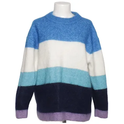 Tröja (Blå, Flerfärgad) från H&M Premium Quality Elastan, Mohair, Polyester, Ull