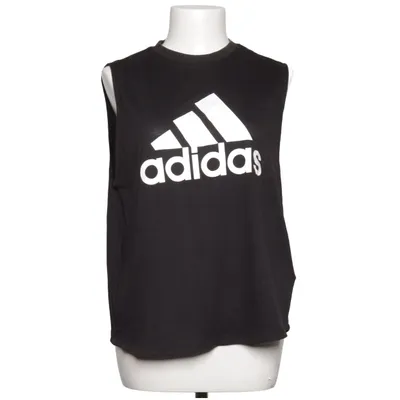 Träningslinne (Svart) från Adidas Bomull, Polyester, Viskos