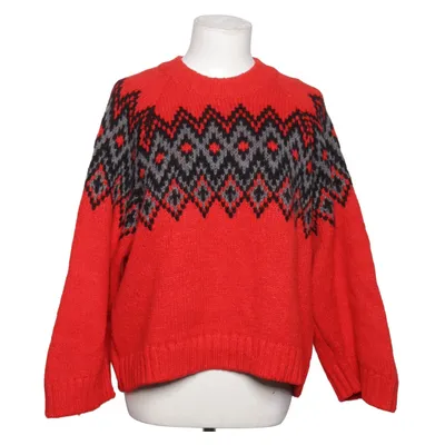 Strickpullover (Rot, Grau) von Divided by H&M Polyester