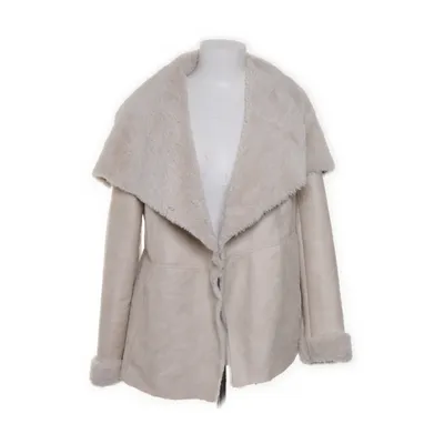Veste en peau de mouton retournée (Beige) de Page One Polyester